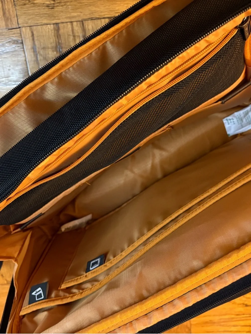 Samsonite Kombi Black Flapover Briefcase